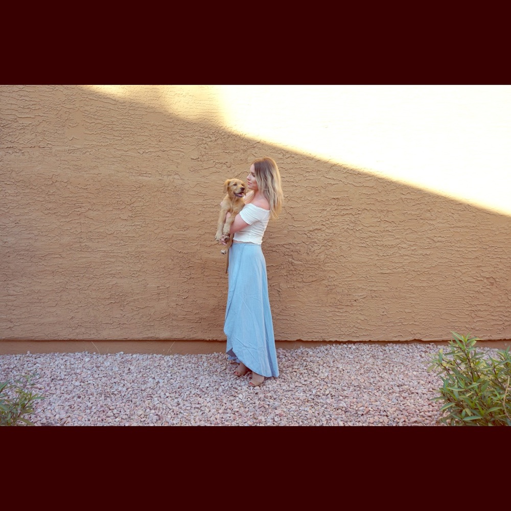 Lovestitch wrap skirt